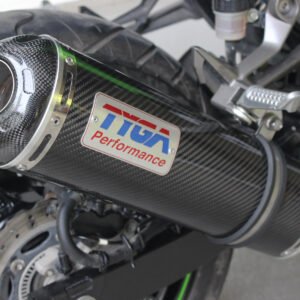 Set, Pipe, Full Race System, Ninja 250R, Oval, Carbon Silencer