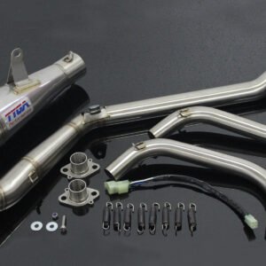 Set, Pipe, Full Race System, Ninja 250R, Moto Maggot Silencer