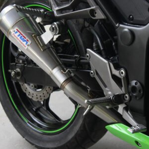 Set, Pipe, Full Race System, Ninja 250R, Moto Maggot Silencer