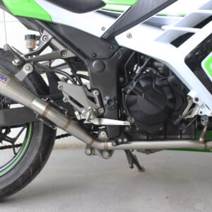 Set, Pipe, Full Race System, Ninja 250R, Moto Maggot Silencer