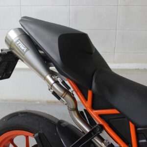 Set, Pipe, Full Race System, Serpent, KTM RC390, 2014-2021 Stainless Moto Maggot