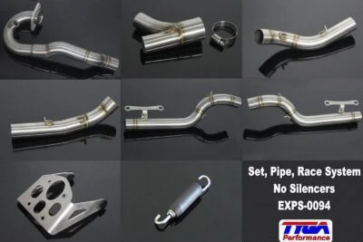 Set, Pipe, Race System, KTM RC390, No Silencers