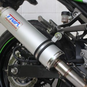 Set, Pipe, Full Race System, Ninja 300R, Round Aluminium Silencer