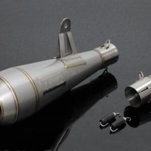 Set, Slip-On, Stainless Moto Maggot, 43 mm, Ninja 400