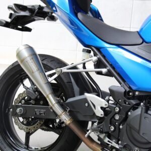 Set, Slip-On, Stainless Moto Maggot, 43 mm, Ninja 400