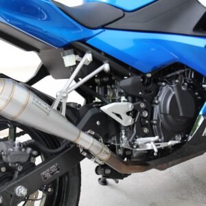 Set, Slip-On, Stainless Moto Maggot, 43 mm, Ninja 400