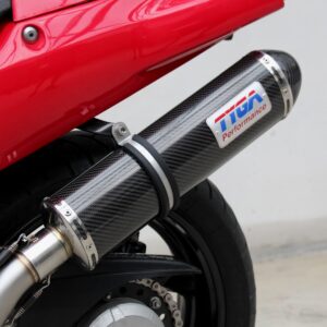 Set, Pipe, L.H Exit, Full Race System, RC36-2, Oval Carbon/Carbon End Cap