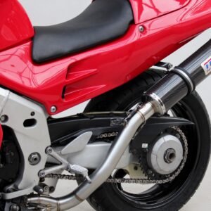 Set, Pipe, L.H Exit, Full Race System, RC36-2, Round Carbon/Carbon End Cap Silencer