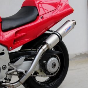 Set, Pipe, L.H Exit, Full Race System, RC36-2, Round Stainless Silencer