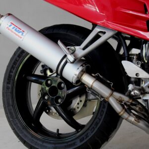 Set, Pipe, R.H Exit, Full Race System, RC36-2, Round Aluminium Silencer