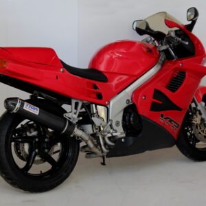 Set, Pipe, R.H Exit, Full Race System, RC36-2, Round Carbon/Carbon End Cap Silencer
