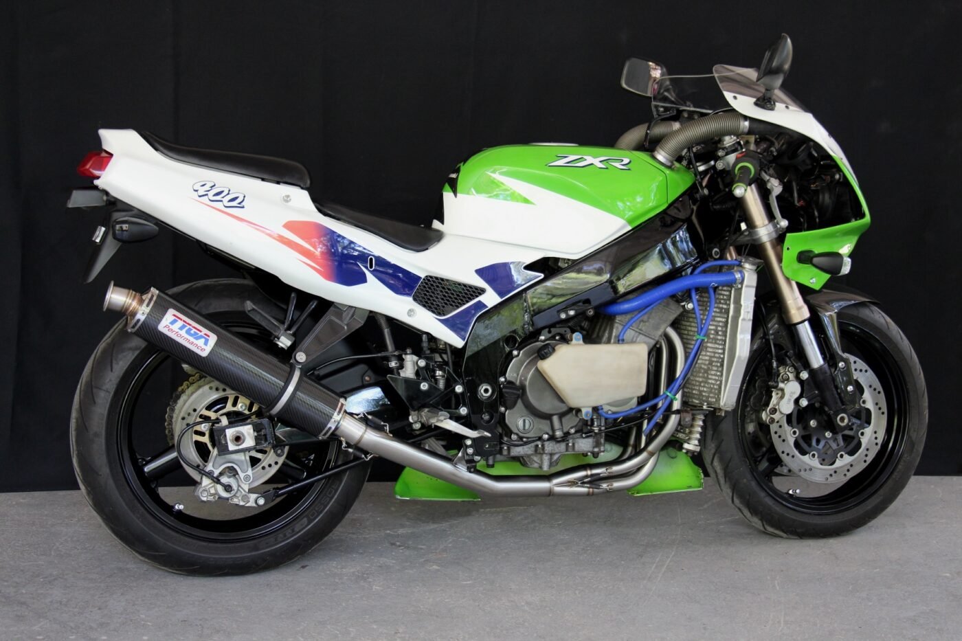 Set, Pipe, Stainless, Full Race System, Round Carbon Silencer, ZXR400L