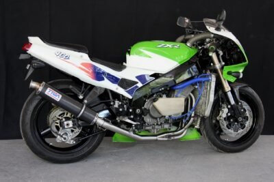 Set, Pipe, Stainless, Full Race System, Round Carbon Silencer, ZXR400L