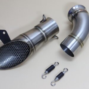 Set, Pipe, Slip On, Mesh, Slash Cut, KTM 390 Duke
