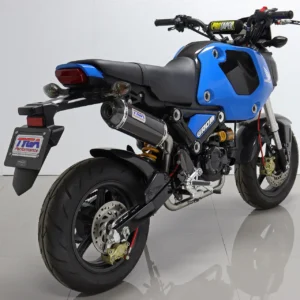 Set, Pipe, Full Race System, High Level, GROM 2021-, Carbon Oval/Carbon End Cap