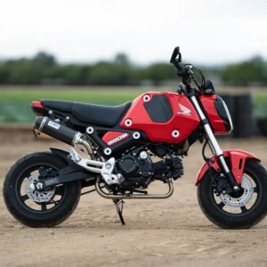 Set, Pipe, Full Race System, High Level, GROM 2021-, Carbon Oval/Carbon End Cap