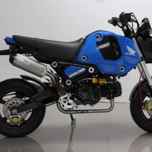 Set, Pipe, Full Race System, High Level, GROM 2021-, Stainless Oval/Carbon End Cap