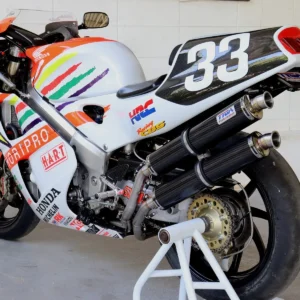 Set, Pipe, Twin Stack System, NC30/35 (Hi Level), Carbon Silencers