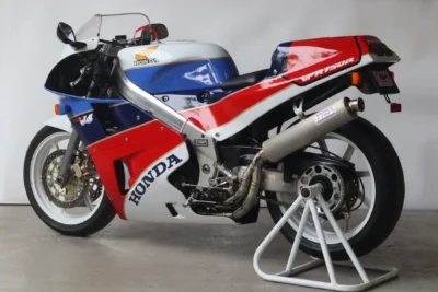 Set, Pipe, Full Race System, HRC Style, RC36-2, Round Stainless Silencer