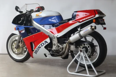 Set, Pipe, Full Race System, HRC Style, RC36-2, Round Aluminium Silencer