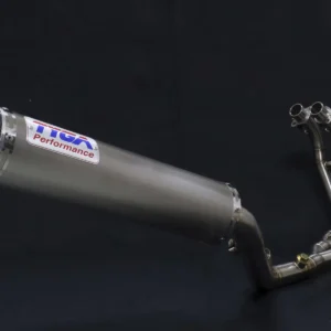 Set, Pipe, Stainless, Full Race System, Round Stainless/Carbon End Cap Silencer, Ninja ZX-4R(R)