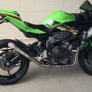 Set, Pipe, Stainless,Full Race System, Mesh Slip On, Slash Cut, Ninja ZX-4R(R)