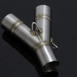 Section, Collector, Stainless, Twin Exit, High Level, GROM
