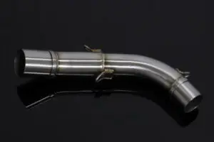 Section, Final, Stainless, Twin Exit, Left, High Level, GROM