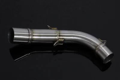 Section, Final, Stainless, Twin Exit, Left, High Level, GROM