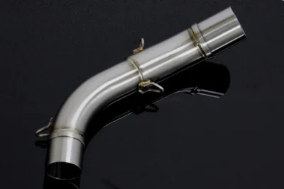 Section, Final, Stainless, Twin Exit, Right, High Level, GROM