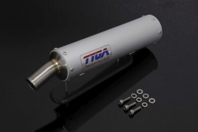 Silencer, Shorty, Aluminium Classic, Two Stroke, Assy