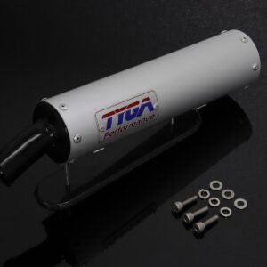 Silencer, Shorty, Aluminium Classic, Two Stroke, Assy