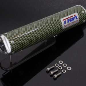 Silencer, Carbon/Kevlar, Two Stroke, Assy.