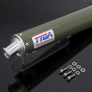 Silencer, Carbon/Kevlar, Two Stroke, Assy.
