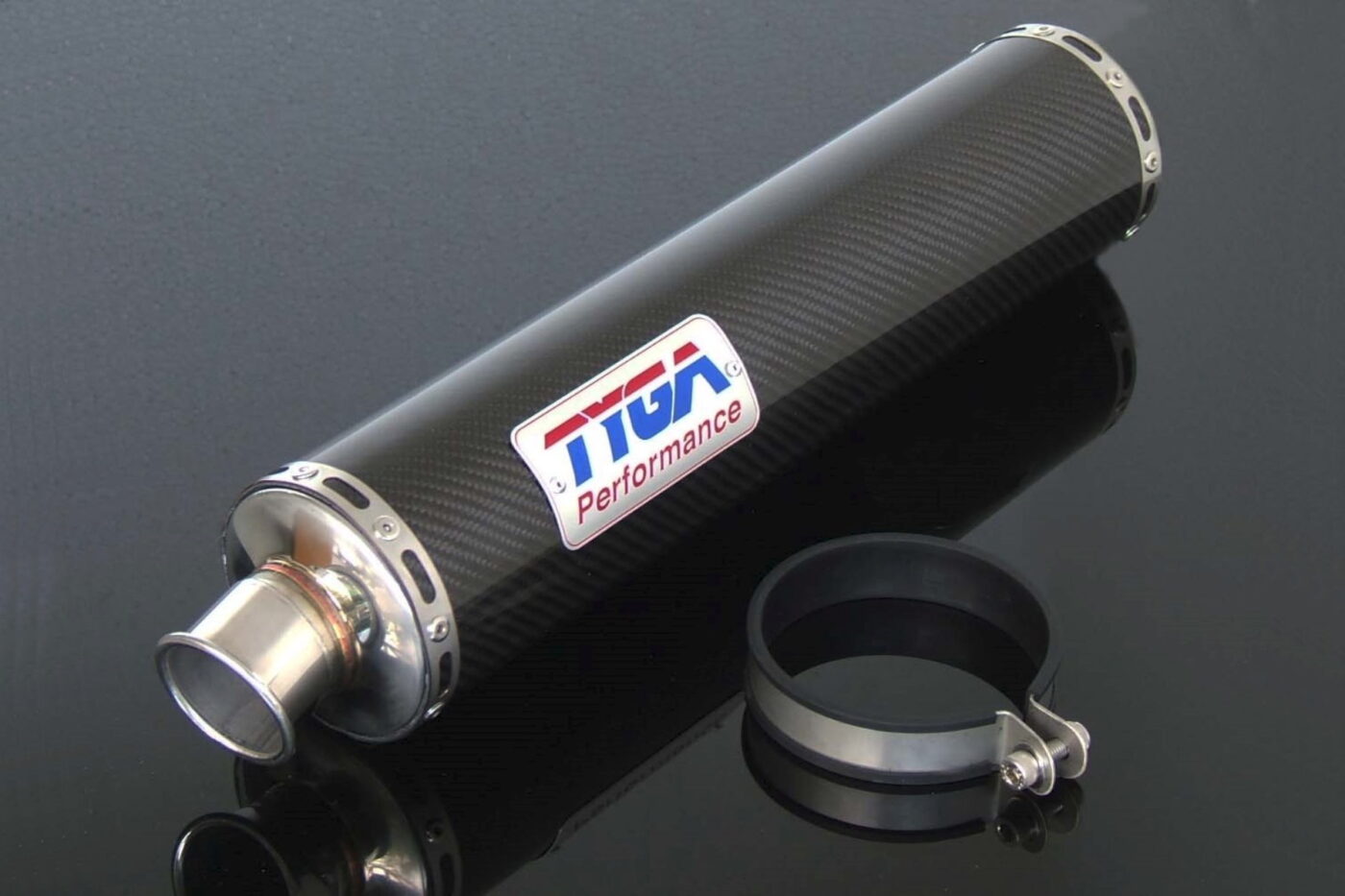 Silencer, Carbon, Round, Slip On, CBR250RR MC22, Assy.