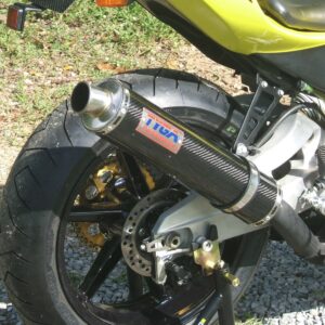 Silencer, Carbon, Round, Slip On, CBR250RR MC22, Assy.