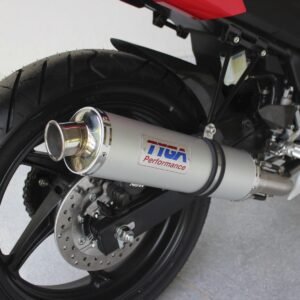 Silencer, Aluminium, Round, 2 inch x 380 mm., Assy.