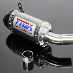 Replacement Silencer, Slip-On, Stainless, Oval/Carbon End Cap, Yamaha R25/R3 (Used)
