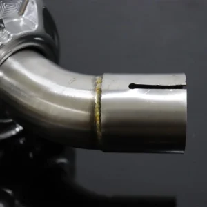 Replacement Silencer, Slip-On, Stainless, Oval/Carbon End Cap, Yamaha R25/R3 (Used)