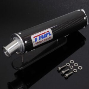 Silencer, Shorty, Carbon, Two Stroke, Assy.