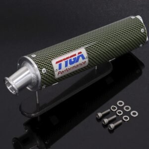 Silencer, Shorty, Carbon/Kevlar, Two Stroke, Assy.