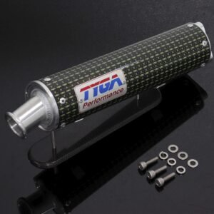 Silencer, Shorty, Carbon/Kevlar, Two Stroke, Assy.