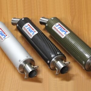 Silencer, GP-T, Carbon, Two Stroke, Spring Mounted, Assy.