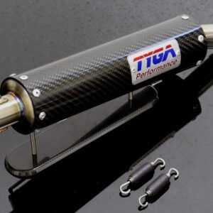 Silencer, GP-T, Carbon, Two Stroke, Spring Mounted, Assy.