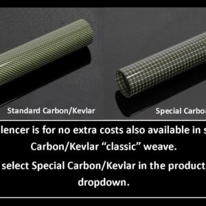 Silencer, GP-T, Carbon/Kevlar, Two Stroke, Spring Mounted, Assy.