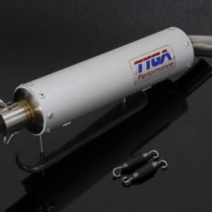 Silencer GP-T, Aluminium, Two Stroke, Spring Mounted, Assy