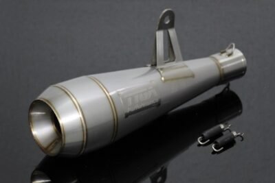 Silencer, Stainless Moto Maggot, 43 mm, Ninja 400, Assy