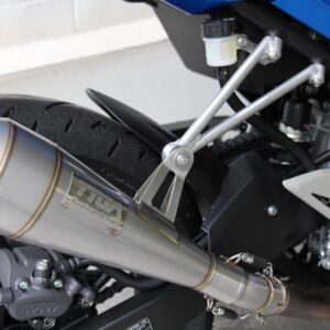 Silencer, Stainless Moto Maggot, 43 mm, Ninja 400, No Fittings