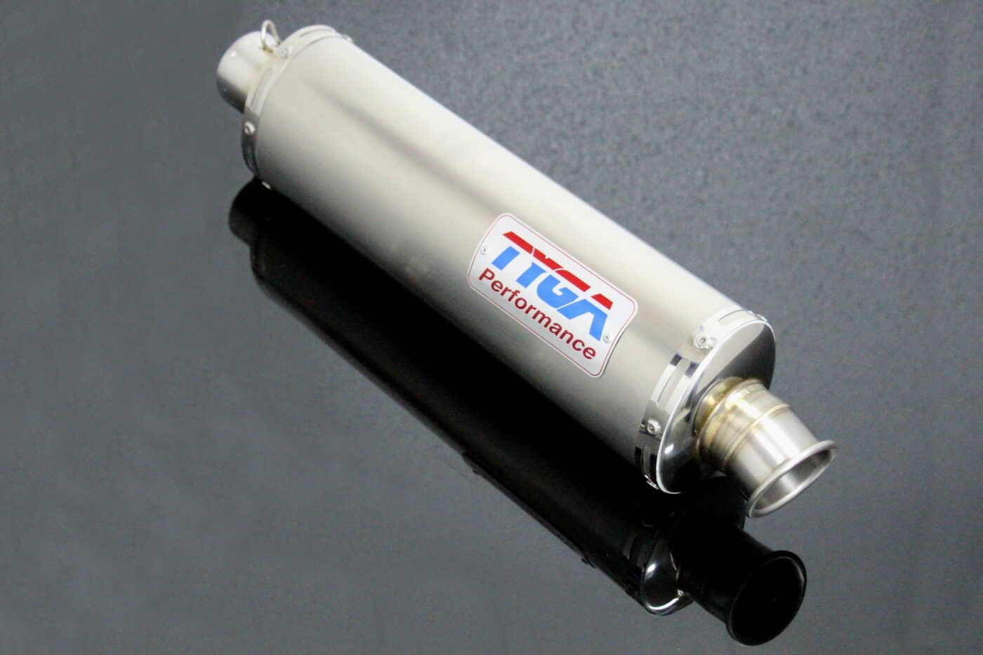 Silencer, Stainless, Round, 2 Inch x 380 mm., No Fittings