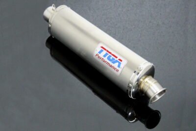 Silencer, Stainless, Round, 2 Inch x 380 mm., No Fittings